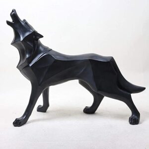 Obra escultura: Perro negro