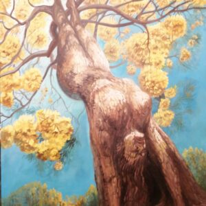 Obra: Mujer árbol primavera