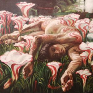 Obra: Flores bastón de dulce